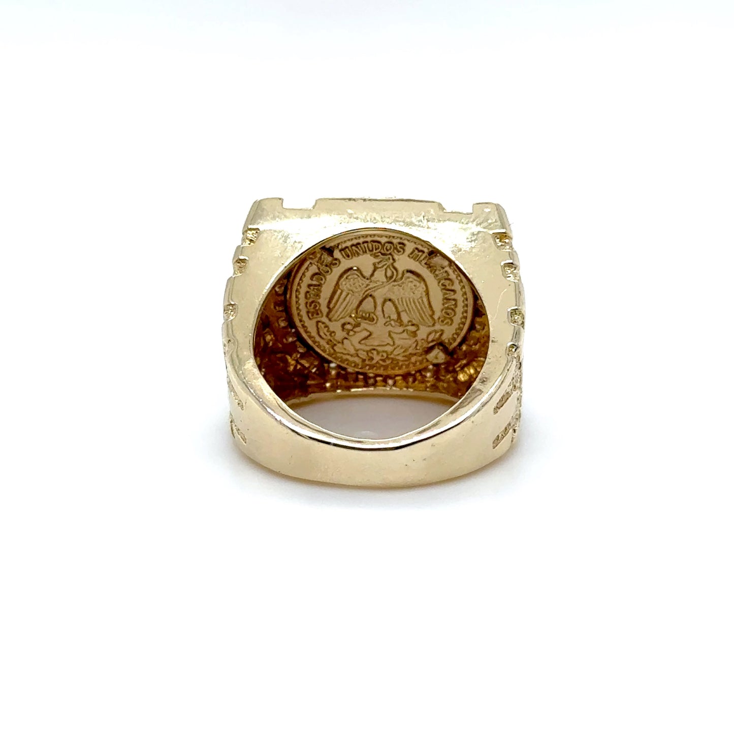 Anillo Centenario Nugget 14K