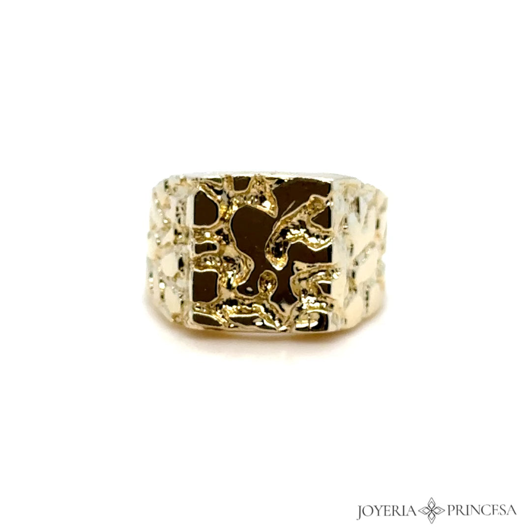 Anillo Pepita de Oro 10K